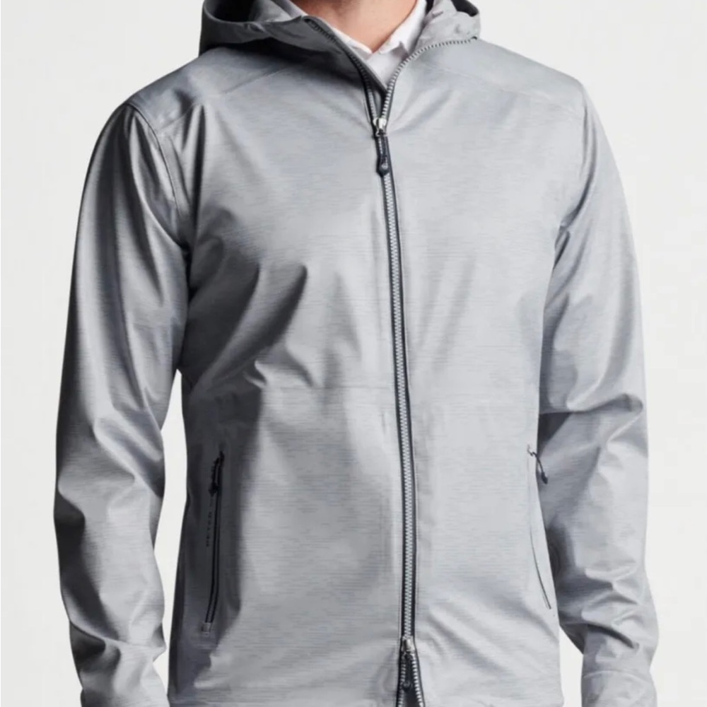 NWT Peter Millar Crown Sport Men's Hyperlight Link 3L Jacket in Gale Size XL